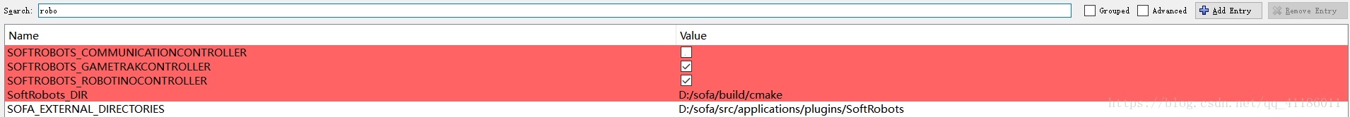 SoftRobots相关Entry