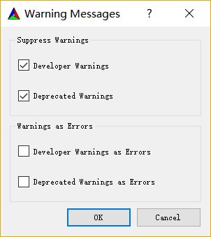 Warning设置
